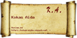 Kokas Aida névjegykártya